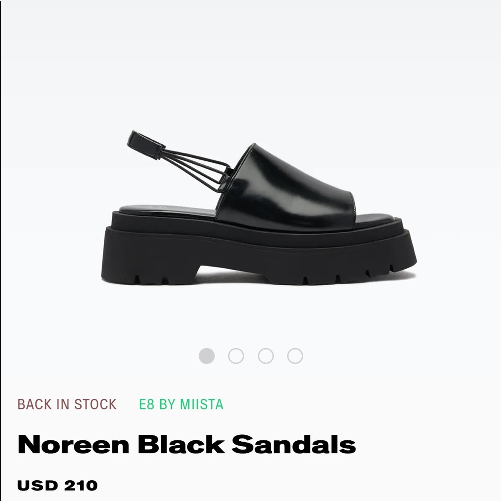 Miista Noreen slingback platform sandals/mules